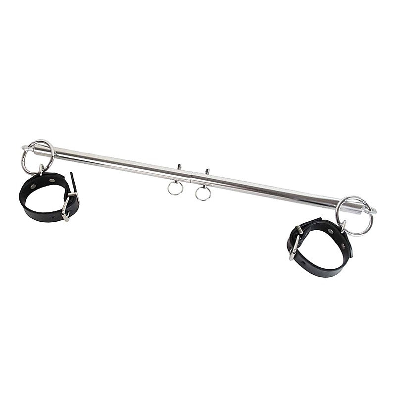 Love In Leather Silver Adjustable Spreader Bar - Spreaders and Hangers