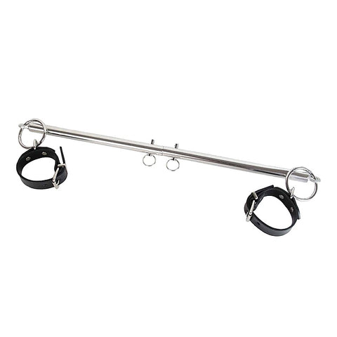 Love In Leather Silver Adjustable Spreader Bar - Spreaders and Hangers