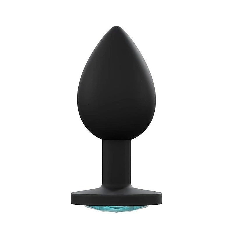 Silicone Anal Plug Black by Love In Leather - Butt Plugs