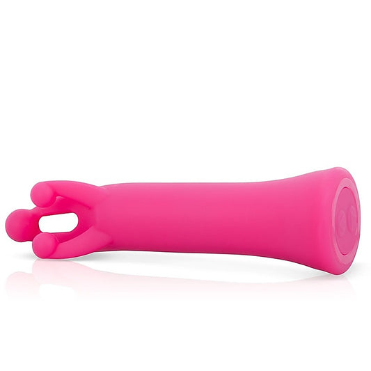 Screaming O Singles Charged Tri It Pink Single Vibrator - Personal Massagers