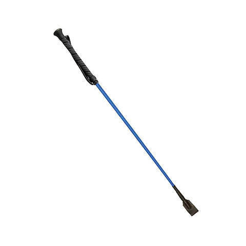 Love In Leather Riding Crop With Rubber Handle - Whips And Crops