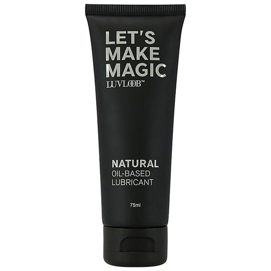 Luvloob Lets Make Magic Oil Based Lubricant 75ml - Massage Oils and Lubricants