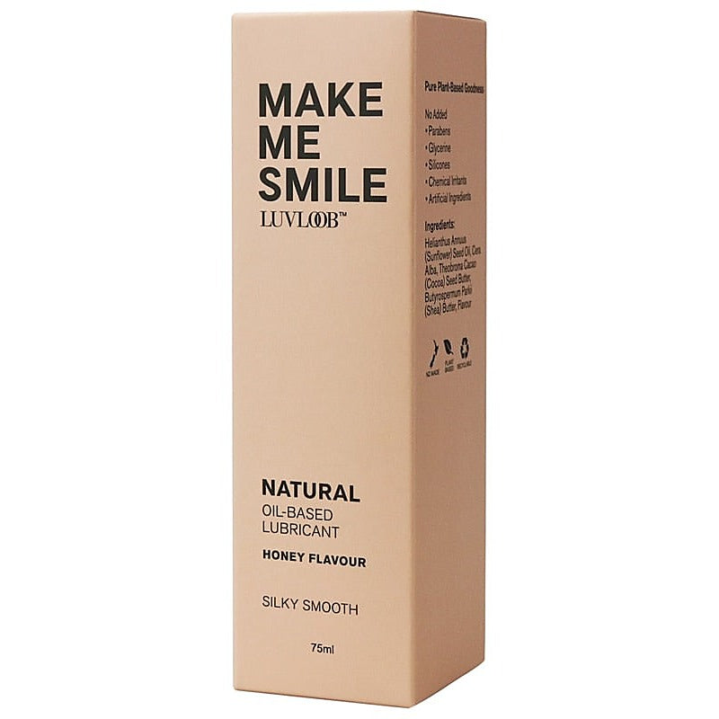Make Me Smile Oil Based Lubricant by Luvloob - Massage Oils and Lubricants