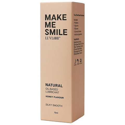 Make Me Smile Oil Based Lubricant by Luvloob - Massage Oils and Lubricants