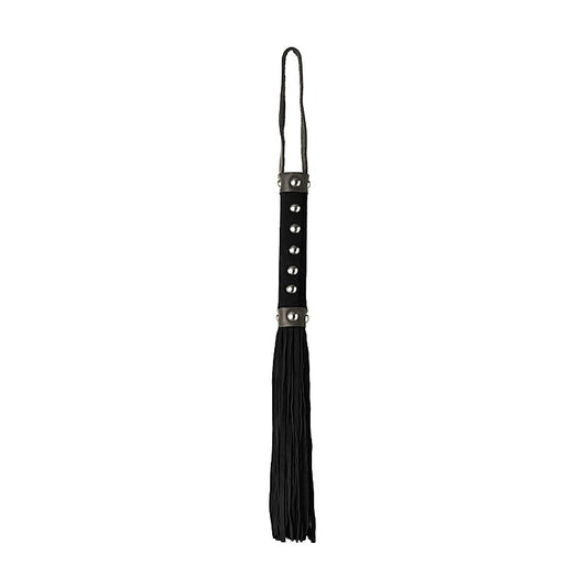 Love In Leather Studded Suede BDSM Play Flogger