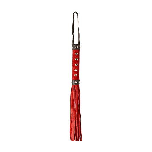 Love In Leather Studded Suede BDSM Play Flogger