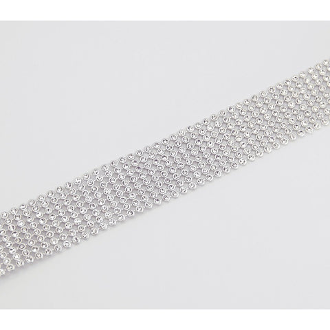 BDSM Play Diamante Choker by Love In Leather - Collars and Leads