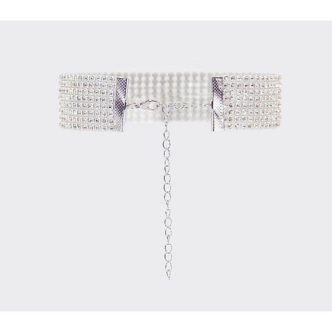 BDSM Play Diamante Choker by Love In Leather - Collars and Leads