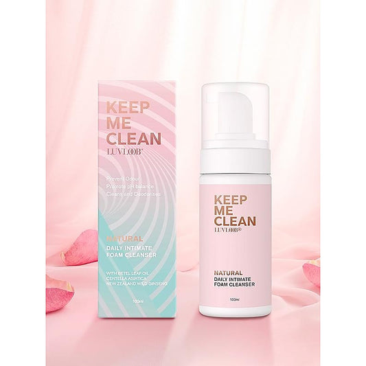 Luvloob Keep Me Clean Foam Cleanser 100ml - Adult Toy Cleaner
