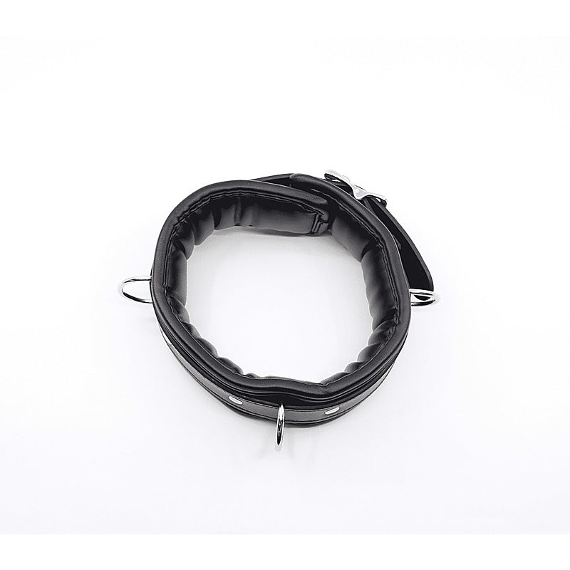 Padded BDSM Collar With Lockable Buckle by Berlin Baby - Collars and Leads