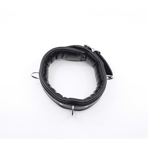 Padded BDSM Collar With Lockable Buckle by Berlin Baby - Collars and Leads
