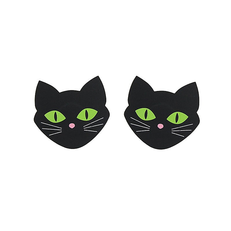 Cat Shape Women's Nipple Pasties by Love In Leather - Breast and Nipple Toys