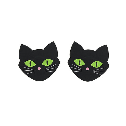 Cat Shape Women's Nipple Pasties by Love In Leather - Breast and Nipple Toys