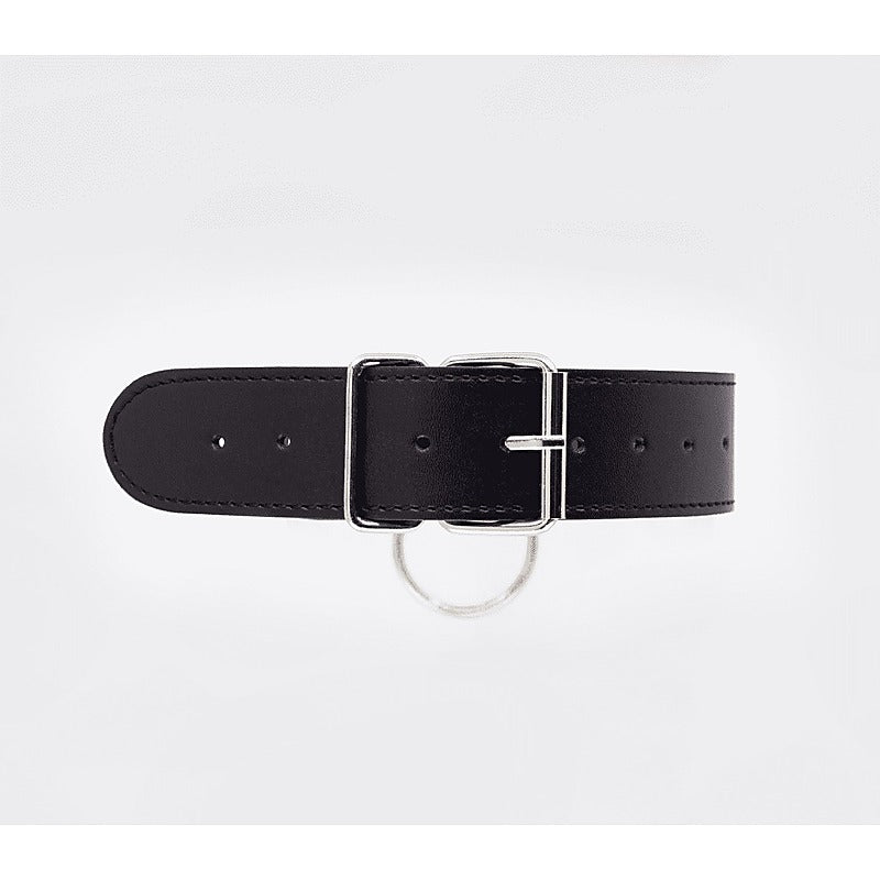 Black Studded BDSM Play Collar by Berlin Baby - Collars and Leads