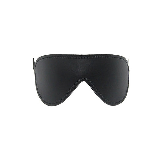 Berlin Baby Faux Leather Blindfold with Faux Fur Lining - Masks And Blindfolds