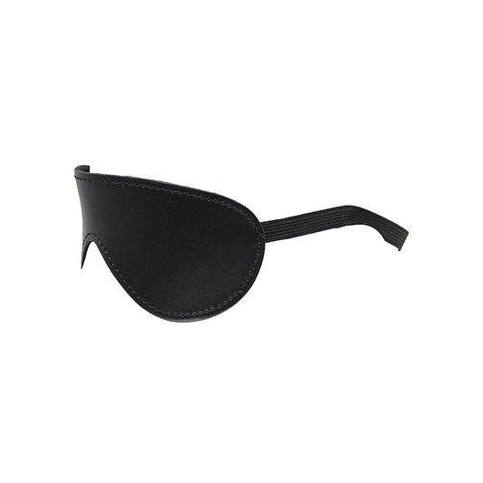 Berlin Baby Faux Leather Blindfold with Faux Fur Lining - Masks And Blindfolds