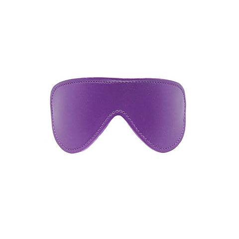 Berlin Baby Faux Leather Blindfold with Faux Fur Lining - Masks And Blindfolds