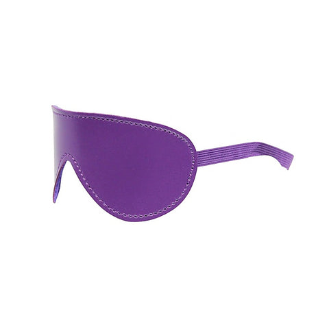 Berlin Baby Faux Leather Blindfold with Faux Fur Lining - Masks And Blindfolds