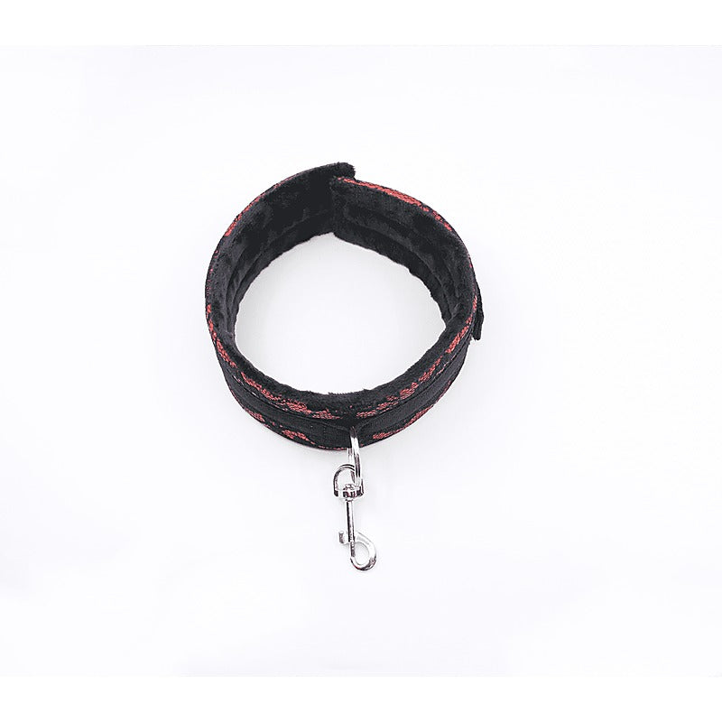 Satin and Lace BDSM Play Collar by Berlin Baby - Collars and Leads