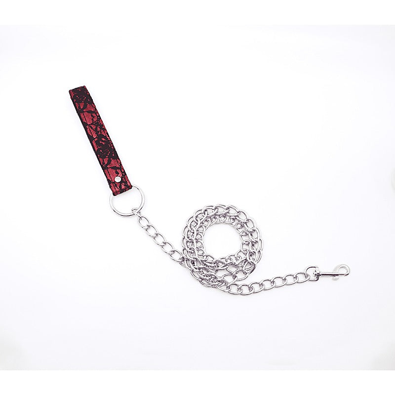 Satin and Lace BDSM Play Collar by Berlin Baby - Collars and Leads