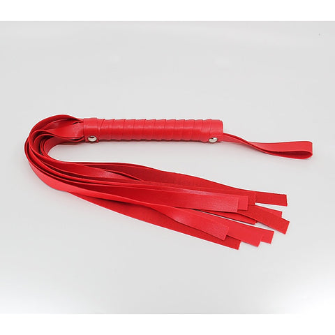 Berlin Baby Basic PU Leather Bondage Flogger - Whips And Crops