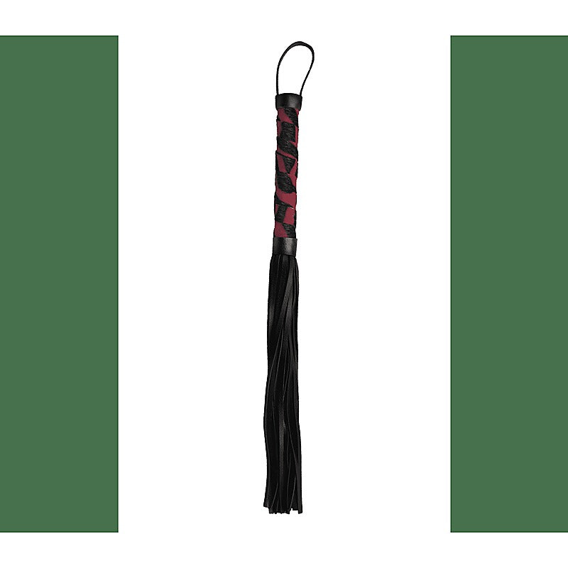 Berlin Baby Animal Print Bondage Flogger - Whips And Crops