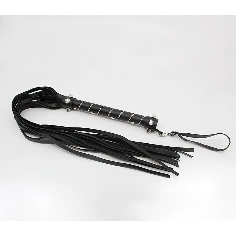 Berlin Baby Chain Handle BDSM Play Flogger - Whips And Crops
