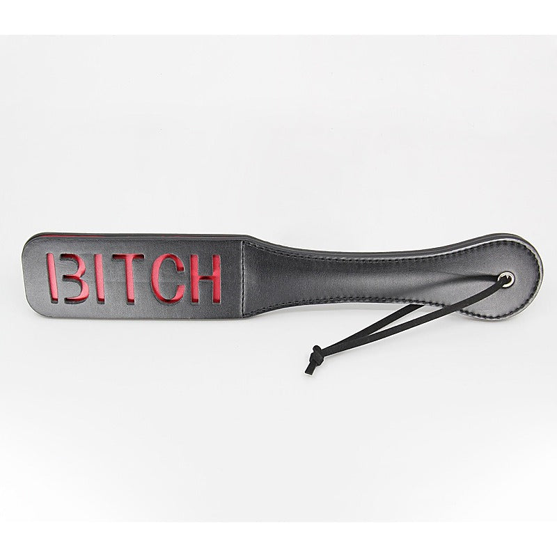 Berlin Baby Bitch Cut Out Design BDSM Paddles - Paddles And Slappers