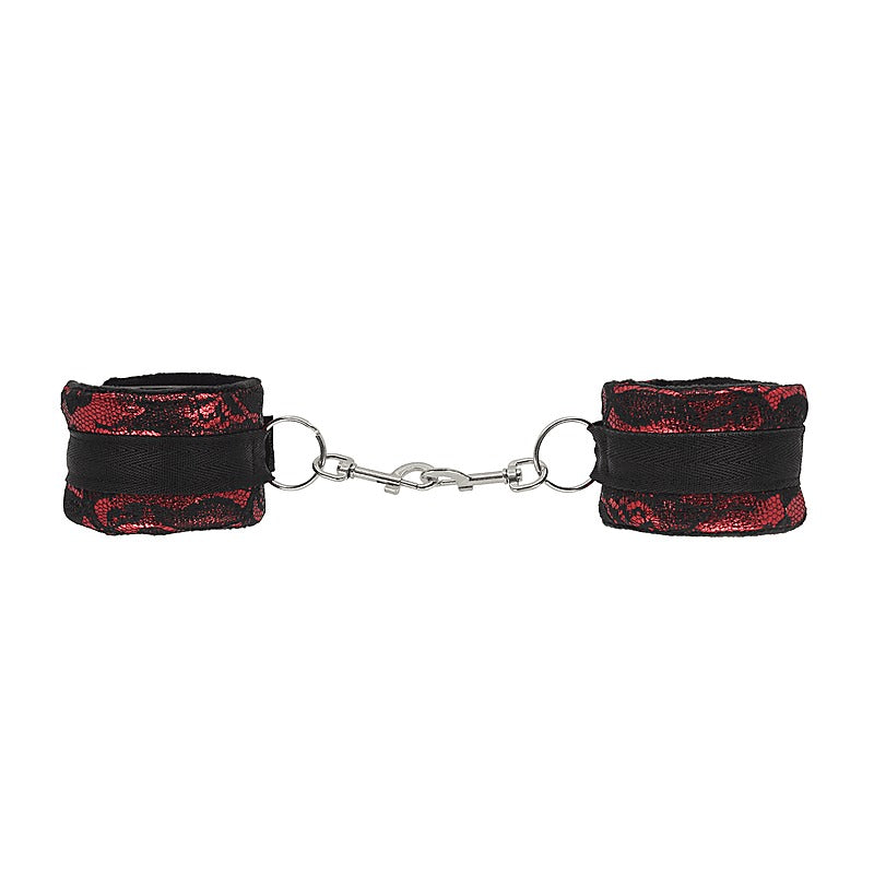 Berlin Baby Satin and Lace Bondage Wrist Cuffs - Cuffs And Restraints