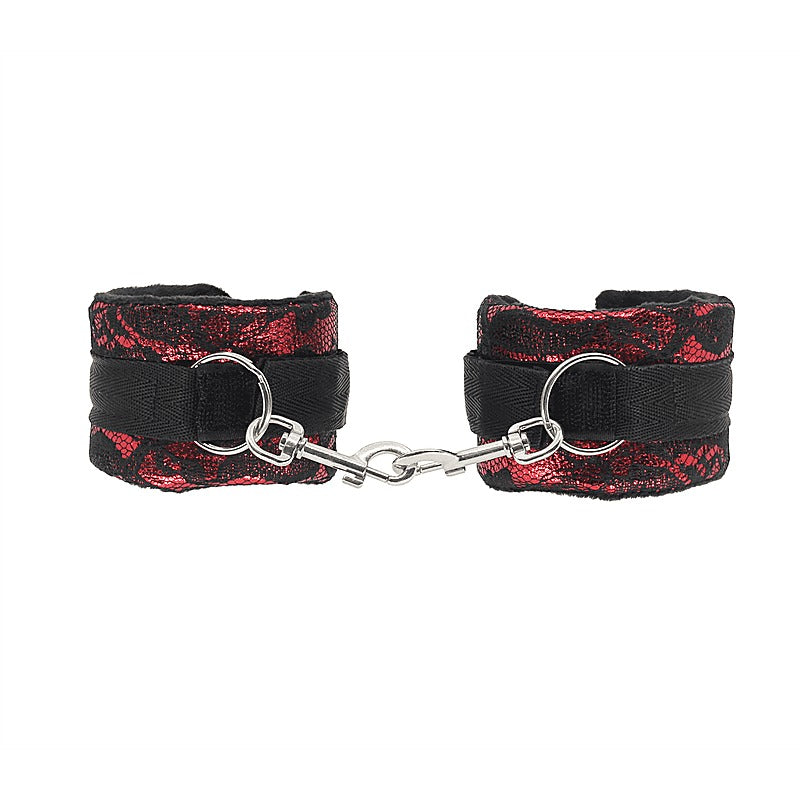 Berlin Baby Satin and Lace Bondage Wrist Cuffs - Cuffs And Restraints