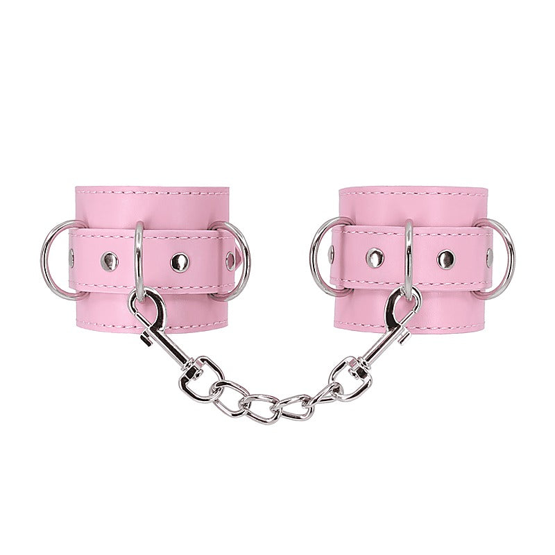 Berlin Baby Unlined Faux Leather Wrist Cuffs - Cuffs And Restraints