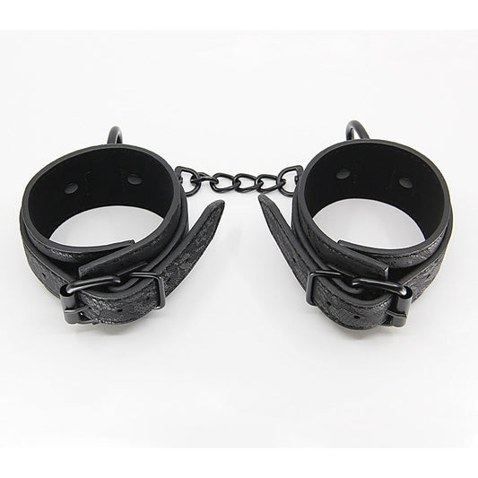 Berlin Baby Black Lace Printed Wrist Restraints