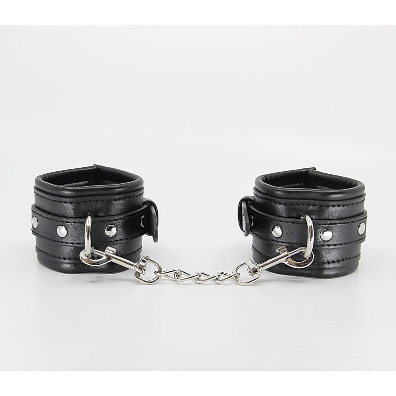 Berlin Baby Diamante Buckle Bondage Wrist Cuffs - Cuffs And Restraints