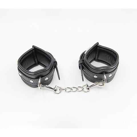 Berlin Baby Diamante Buckle Bondage Wrist Cuffs - Cuffs And Restraints
