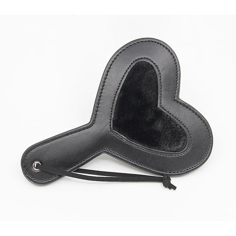 Berlin Baby Heart Shaped Vegan Leather Paddle - Paddles And Slappers