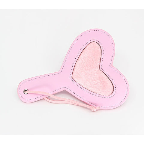 Berlin Baby Heart Shaped Vegan Leather Paddle - Paddles And Slappers