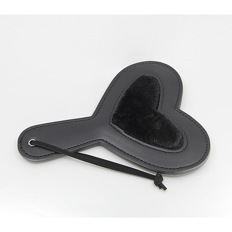 Berlin Baby Heart Shaped Vegan Leather Paddle - Paddles And Slappers