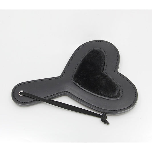Berlin Baby Heart Shaped Vegan Leather Paddle - Paddles And Slappers