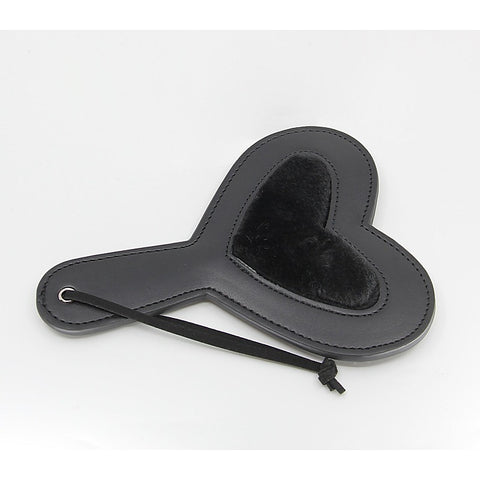 Berlin Baby Heart Shaped Vegan Leather Paddle - Paddles And Slappers