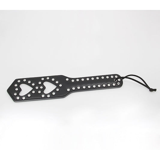 Berlin Baby Silver Studded Detail Heart Paddle