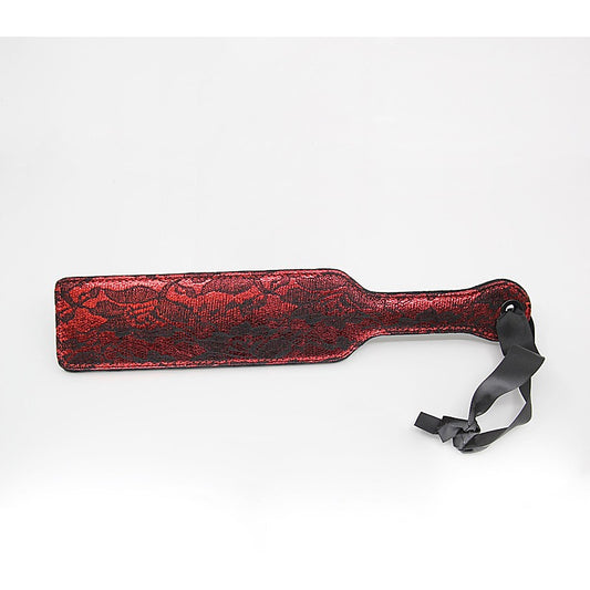 Berlin Baby Lace Paddle Front With Ribbon Wrist Strap - Paddles And Slappers