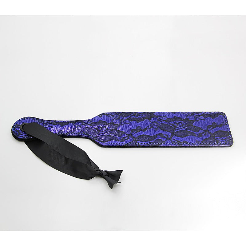Berlin Baby Lace Paddle Front With Ribbon Wrist Strap - Paddles And Slappers