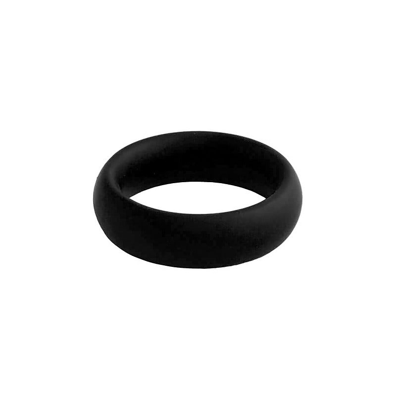 Domed Silicone Fat Boy Cock Ring 50mm by Love In Leather - Stretchy Cock Rings