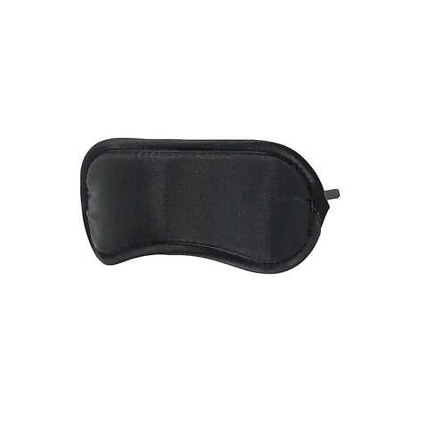 Berlin Baby Plain Black Satin BDSM Blindfold - Masks And Blindfolds