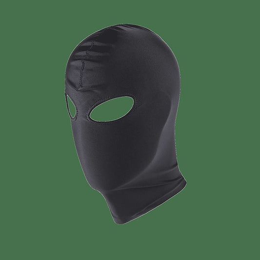 Love In Leather Closed Mouth Design BDSM Hood - Bondage Hoods