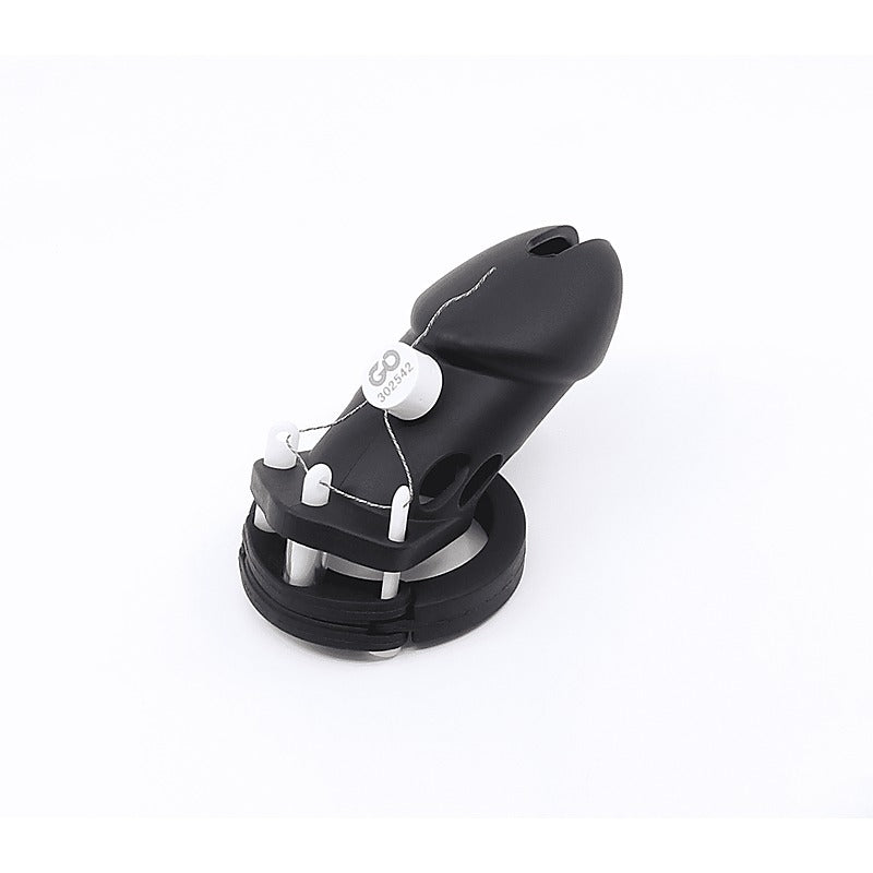 Silicone Male Chastity Cage Short by Love In Leather - Male Chastity