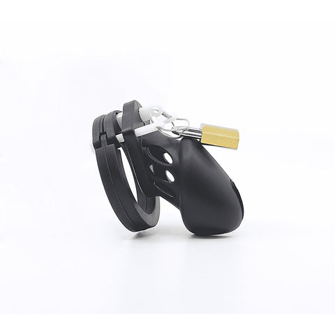 Silicone Male Chastity Cage Long by Love In Leather - Male Chastity