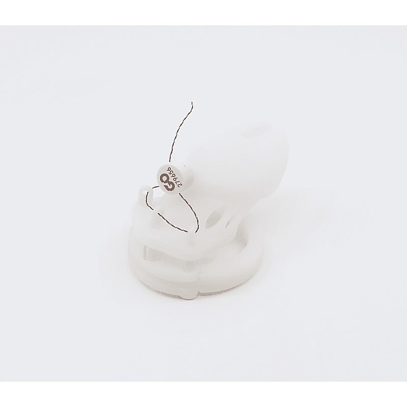 Silicone Male Chastity Cage Long by Love In Leather - Male Chastity