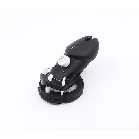 Silicone Male Chastity Cage Long by Love In Leather - Male Chastity