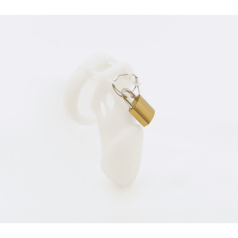 Silicone Male Chastity Cage Long by Love In Leather - Male Chastity